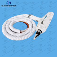 White nd yag laser hand piece for q switch nd yag laser tattoo removal machine with laser lens 1064nm 532nm 1320nm,Weifang JM Electronics Co., Ltd,White nd yag laser hand piece for q switch nd yag laser tattoo removal machine with laser lens 1064nm 532nm 1320nm