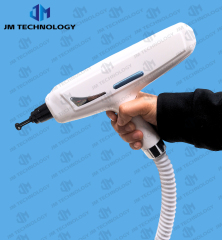 White nd yag laser hand piece for q switch nd yag laser tattoo removal machine with laser lens 1064nm 532nm 1320nm,Weifang JM Electronics Co., Ltd,White nd yag laser hand piece for q switch nd yag laser tattoo removal machine with laser lens 1064nm 532nm 1320nm