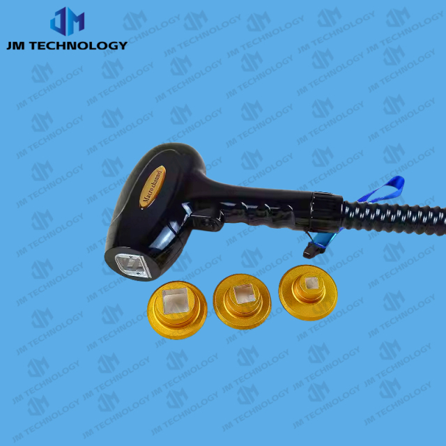 808nm 755nm 1064nm 940nm diode laser hand piece with 3 spot size tips for Aesthetic laser hair removal equipment,Weifang JM Electronics Co., Ltd,808nm 755nm 1064nm 940nm diode laser hand piece with 3 spot size tips for Aesthetic laser hair removal equipment