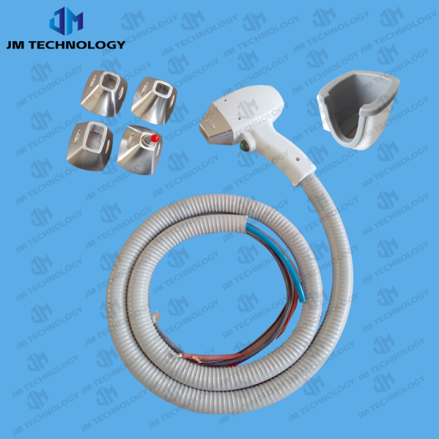 diode laser hand piece with 5 spot size tips for Aesthetic laser 808nm 755nm 1064nm 940nm diode laser hair removal equipment,Weifang JM Electronics Co., Ltd,diode laser hand piece with 5 spot size tips for Aesthetic laser 808nm 755nm 1064nm 940nm diode laser hair removal equipment