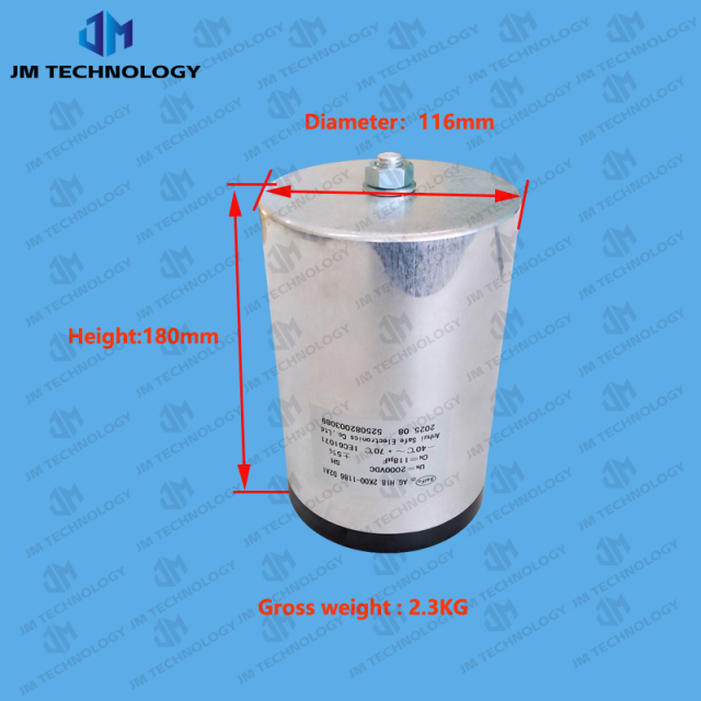 116x180mm 118uf 2000V Capacitor for EMS Sculpt body slimming equipment,Weifang JM Electronics Co., Ltd,116x180mm 118uf 2000V Capacitor for EMS Sculpt body slimming equipment