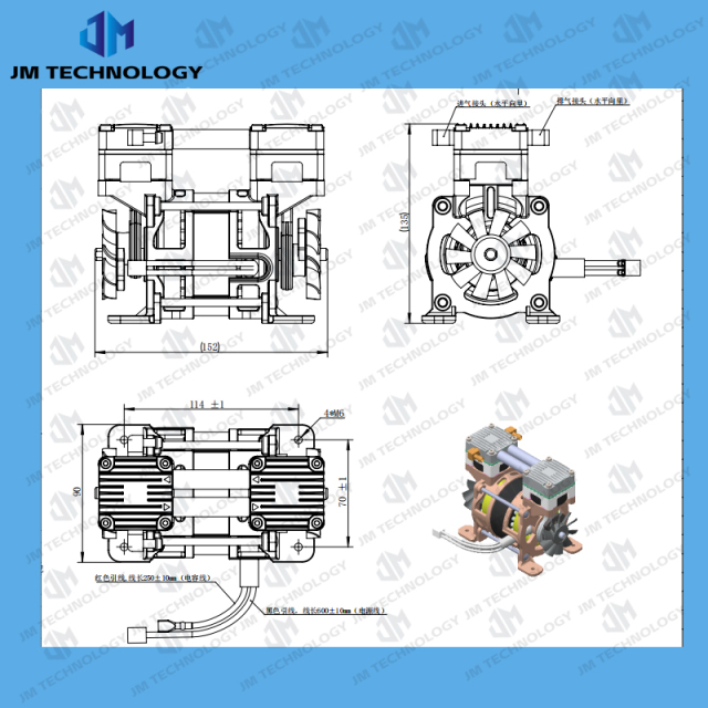 Air pump JB100F 110V/220V for Cosmetic Hydra Facial beauty equipment,Weifang JM Electronics Co., Ltd,Air pump JB100F 110V/220V for Cosmetic Hydra Facial beauty equipment