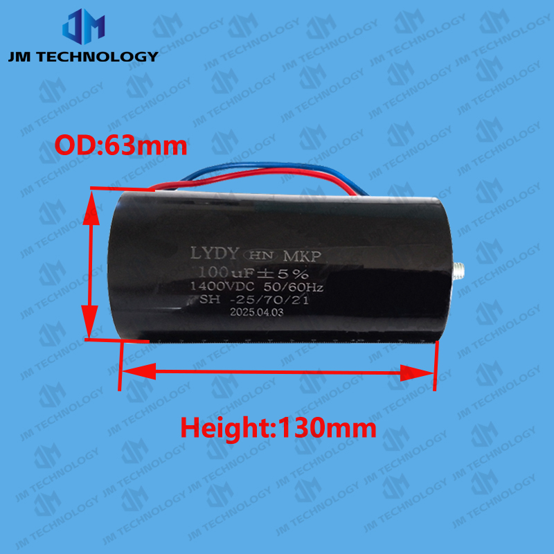 Capacitor 1400VDC 100uf for nd yag laser tattoo removal machine,Weifang JM Electronics Co., Ltd,Capacitor 1400VDC 100uf for nd yag laser tattoo removal machine
