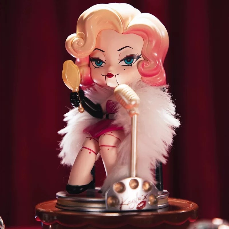 Gift for Girls' Birthday,Trendy toys Kaila X Blind Box Cool Girl Figurine Ornament,1 hidden edition toy  shows