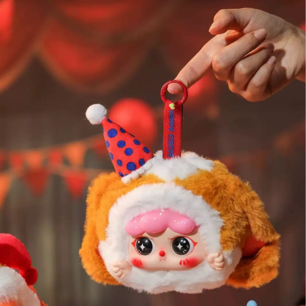 Creative Migo Circus Plush Dolls Soft Stuffed Trendy Ornaments & Collectibles for Gifts and Home Decor