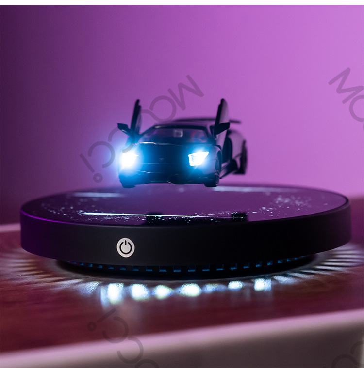 Magnetic Floating Diecast Car Vehicle with LED 1:36 Scale Boys' Gifts for Interior Decorating Halloween Presents toys boys Remote Control Kart