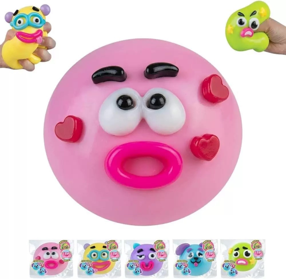 smushers face squishy  Dog Face Swap Squishy: A slow-rebound squishy toy that changes faces,  The Face-Swapping Dog Squishie Stress Relief Tool