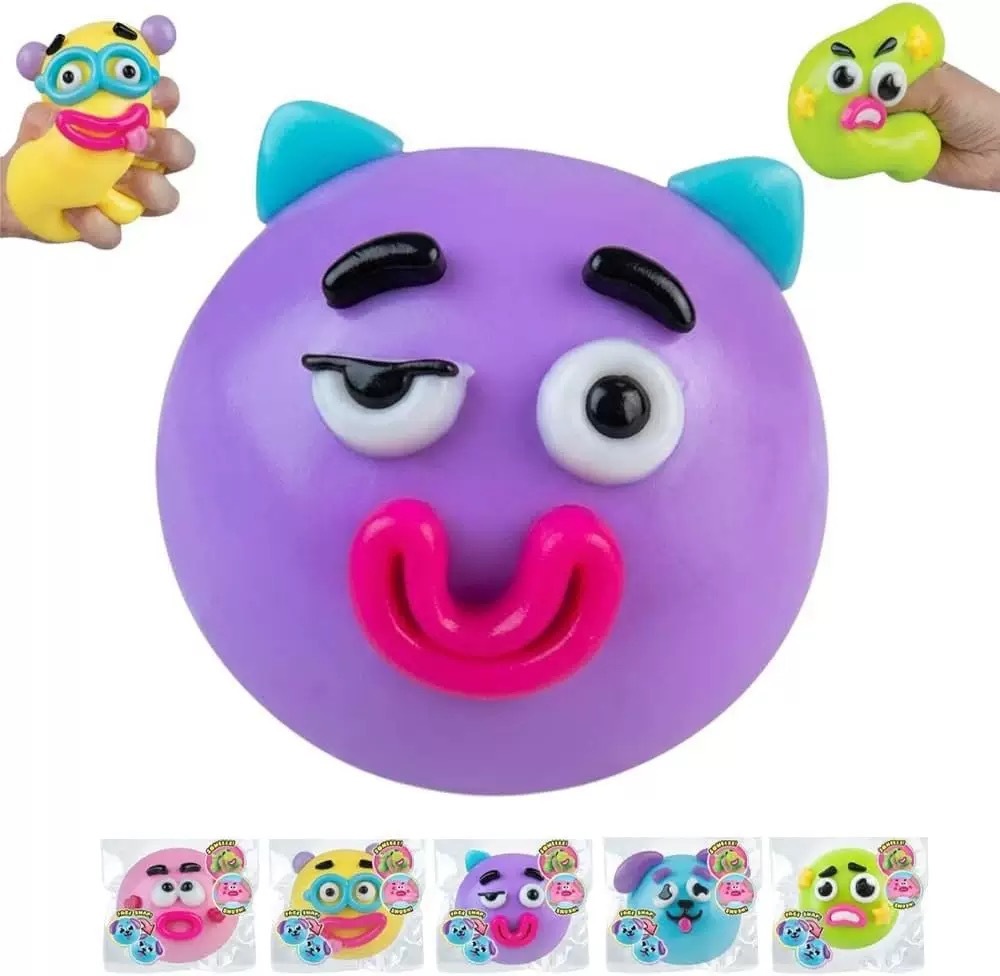smushers face squishy  Dog Face Swap Squishy: A slow-rebound squishy toy that changes faces,  The Face-Swapping Dog Squishie Stress Relief Tool