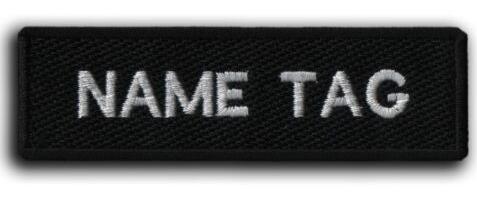 Sunny Season Custom Embroidered Name Patches - Quick Custom Patches