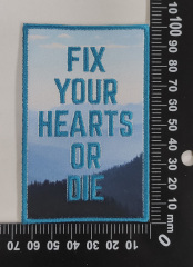 Custom Dual-Process Embroidered & Sublimation Printed Badge (Reference Sample Only)