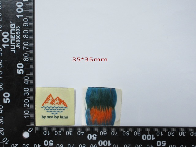 Square Custom Woven Labels – Clothing Patch Label Manufacturer