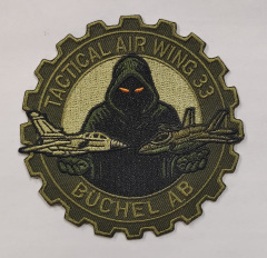 Custom Military Patches Golden Embroidery Patch