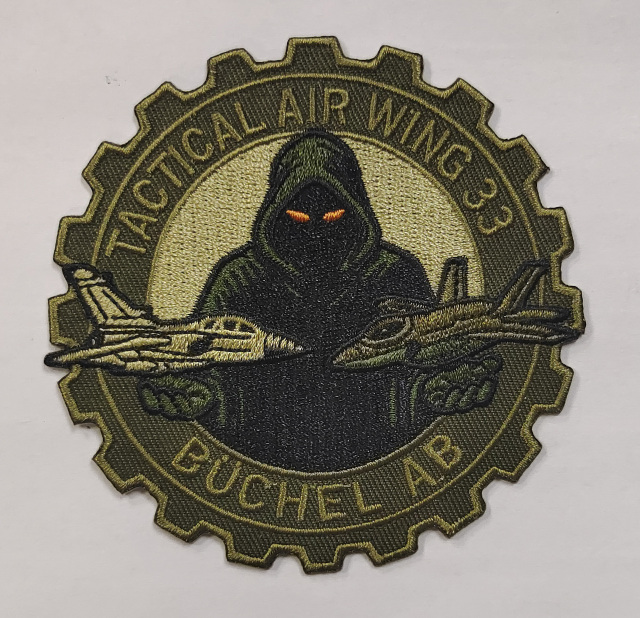 Custom Military Patches Golden Embroidery Patch