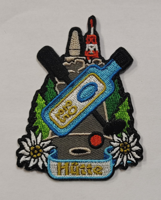 Custom Embroidered Patches Scenic Mountain Badge