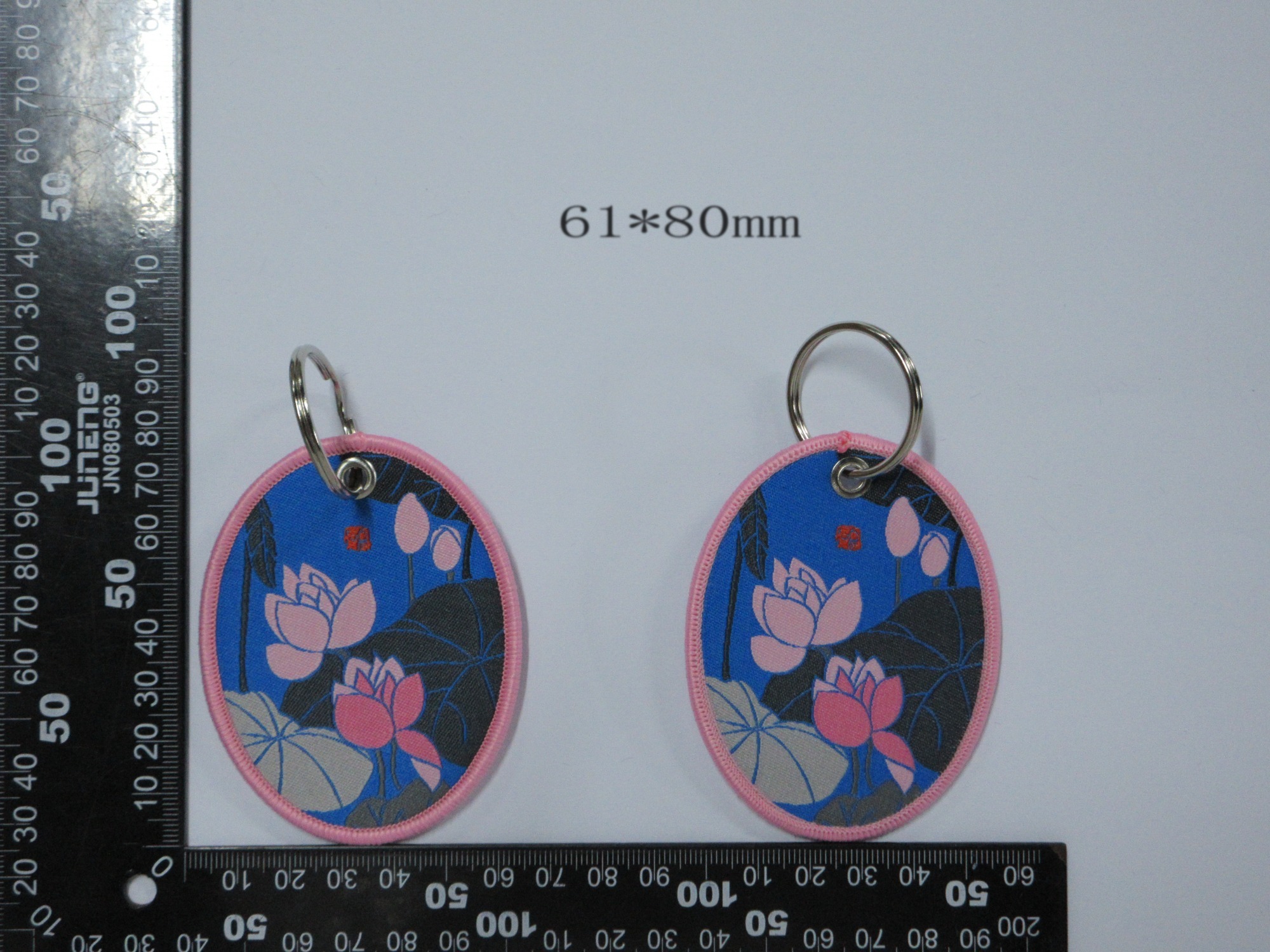 Custom Woven Keychains for Professional Brand Identity & Customization