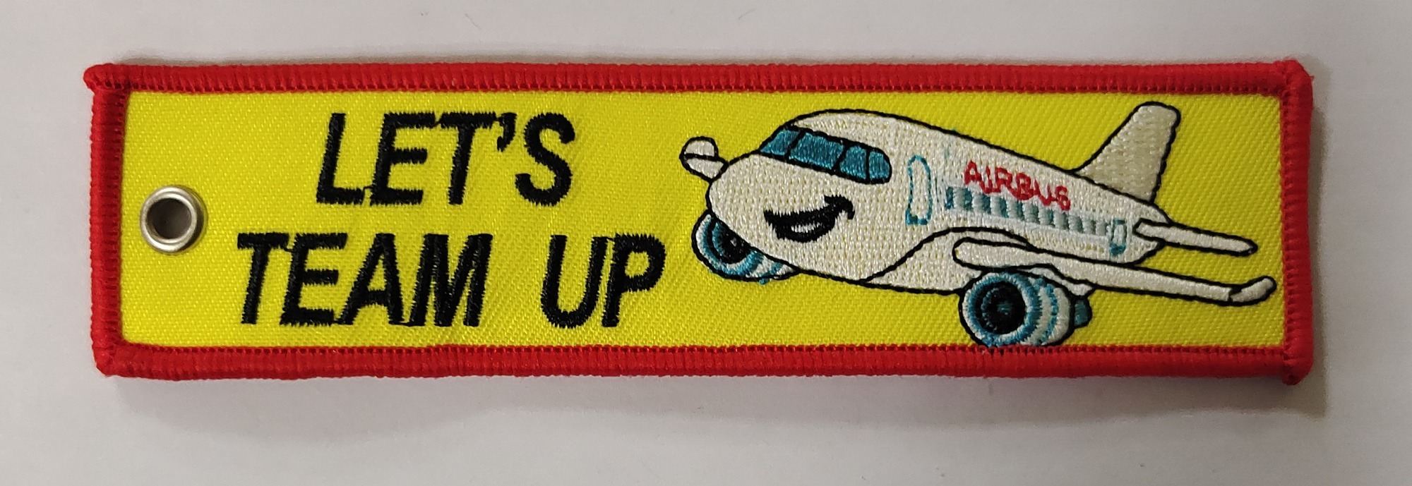 Professional 3D Embroidered Keychains for Business Identity