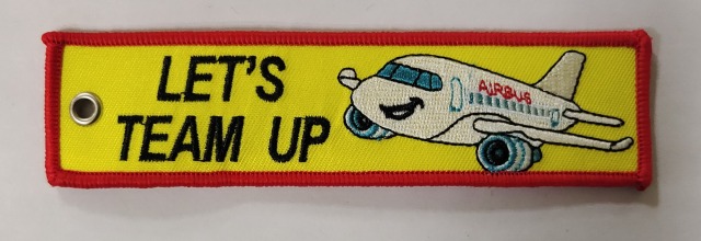 Professional 3D Embroidered Keychains for Business Identity