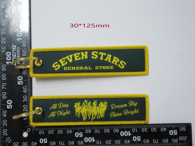 Durable Custom Woven Keychains for Event Promotion & Corporate Use