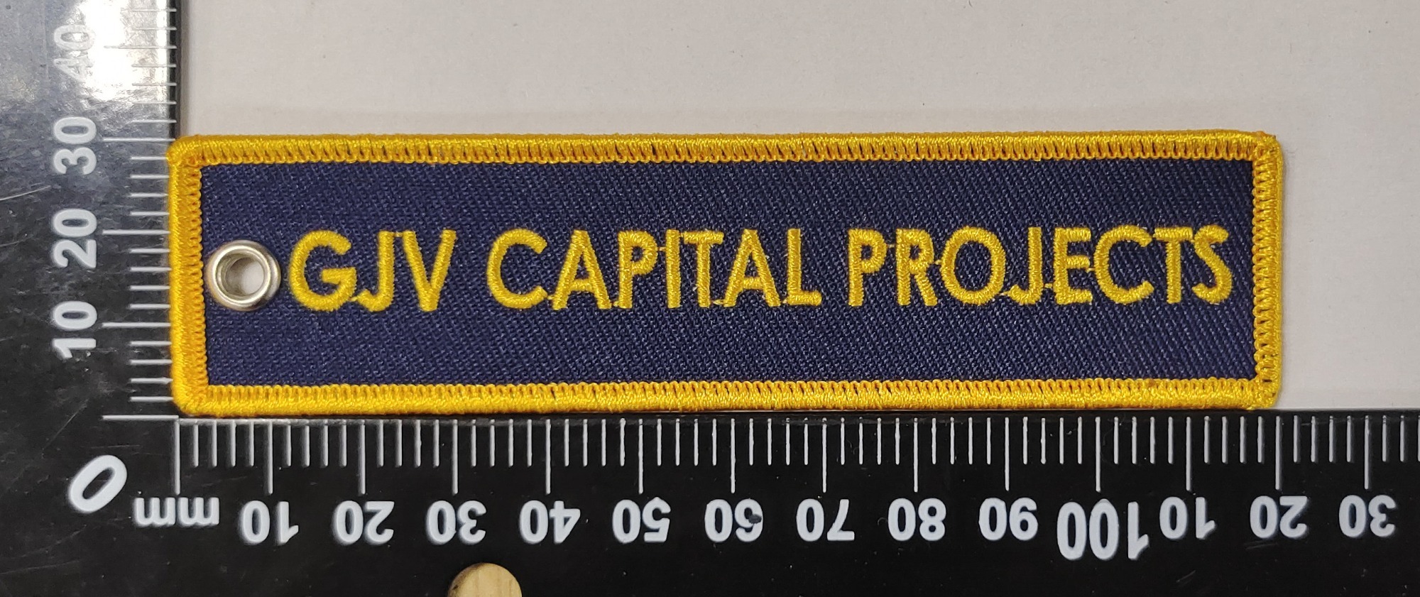 Premium Custom 3D Embroidered Keychains for Branding Excellence