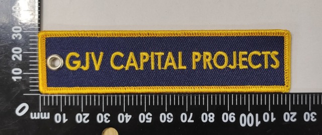 Premium Custom 3D Embroidered Keychains for Branding Excellence