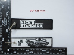 Custom Woven Keychains for Professional Brand Identity & Customization