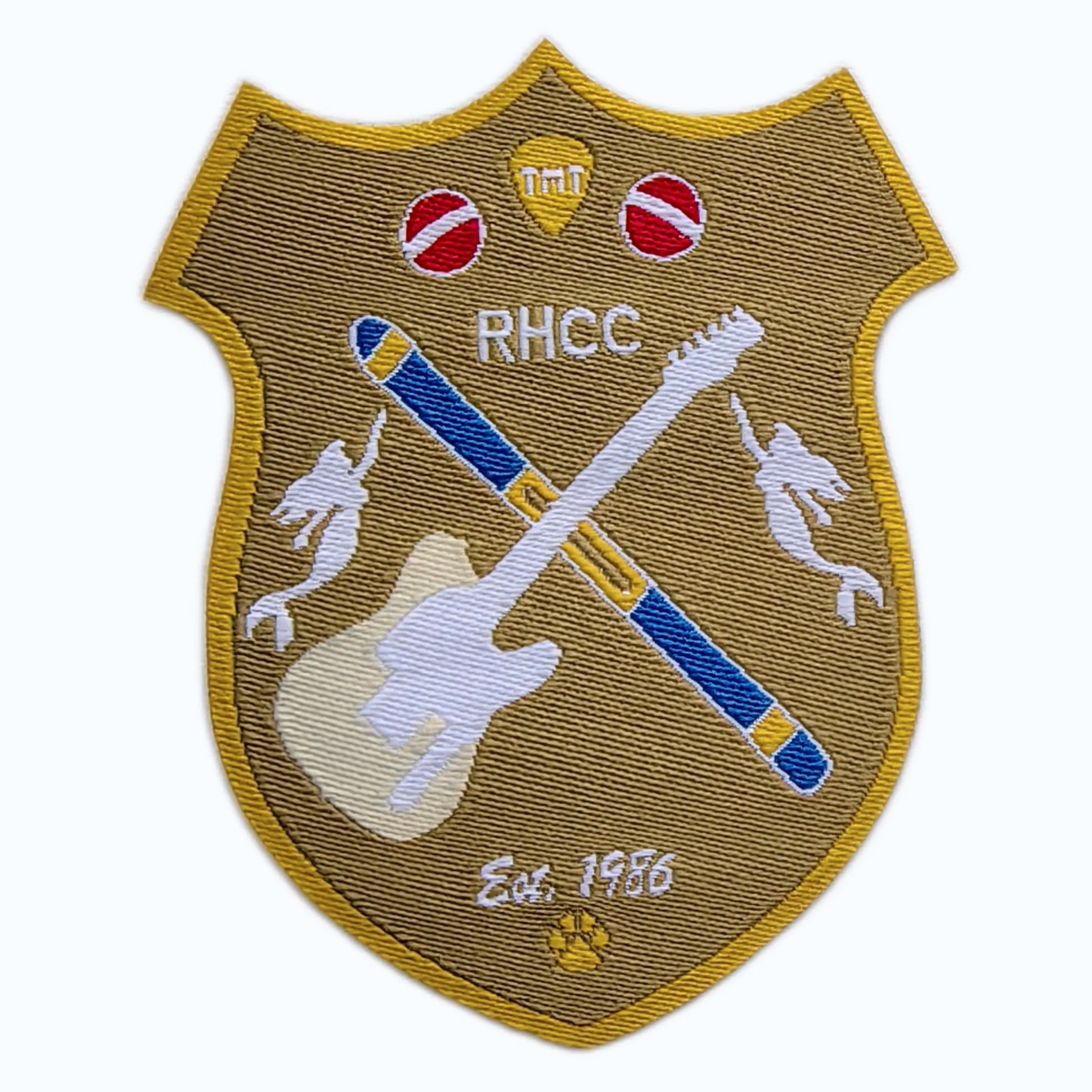 RHCC "Est. 1986" Music & Mermaids Custom Woven Patch