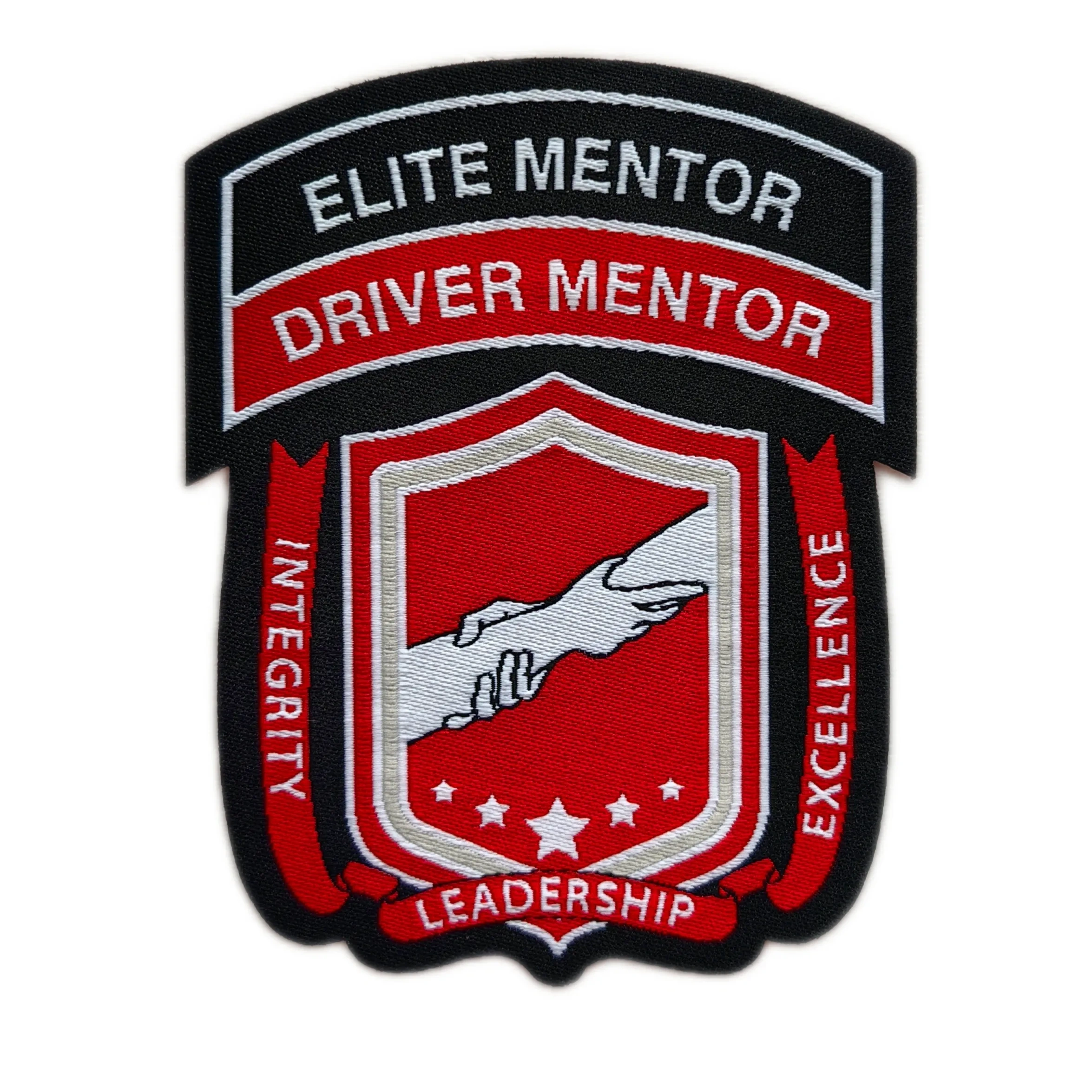 Elite Driver Mentor Recognition Woven Patch-Front Side