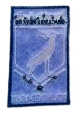 Grace Dieu Park Cricket Club "Founded 1863" Club Crest Embroidered Patch-Back Side