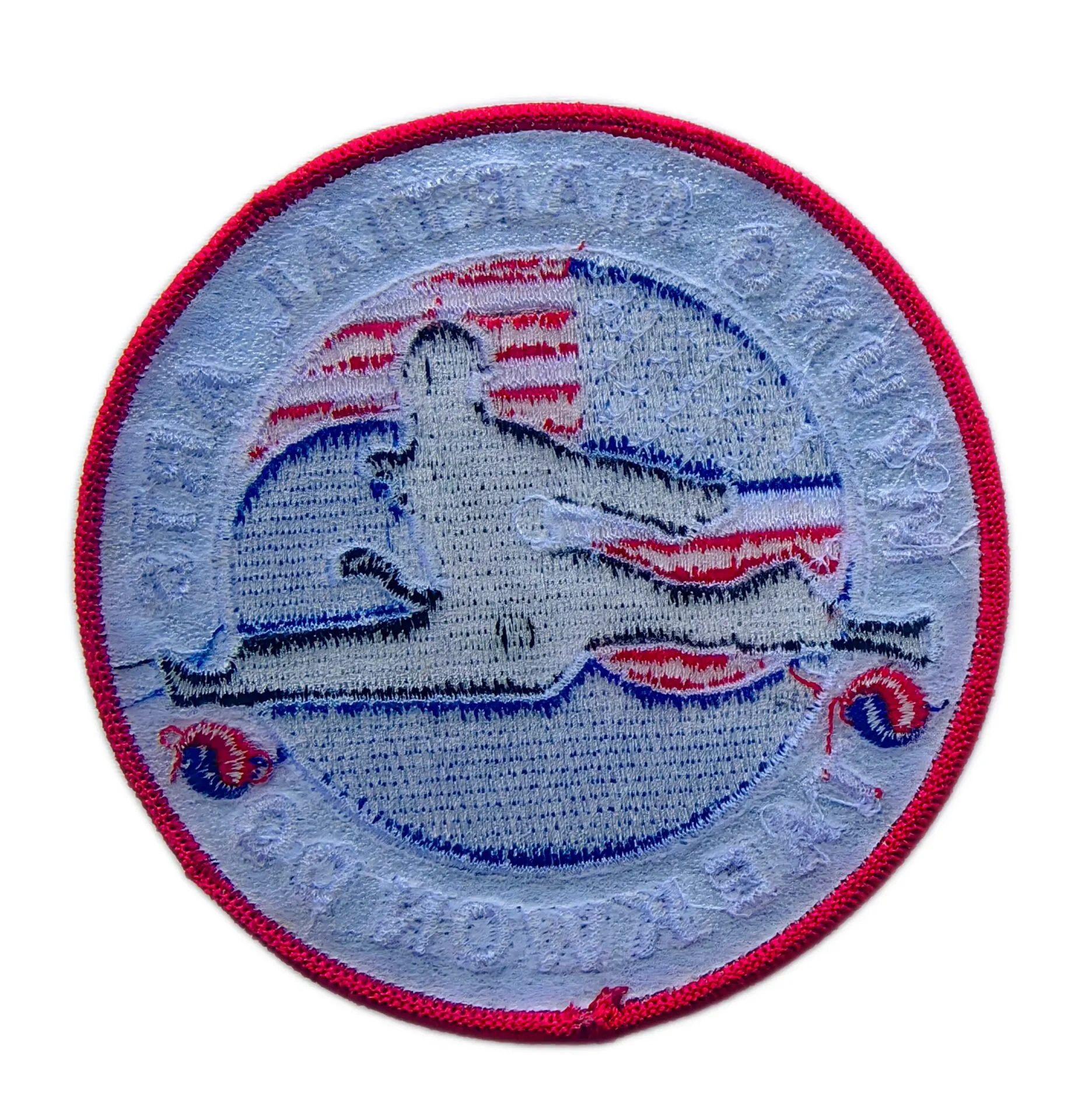 Myung Martial Arts Taekwondo Embroidered Patch-Back Side