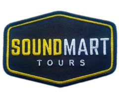 Soundmart Tours Official Logo Embroidered Patch-Front Side