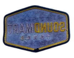 Soundmart Tours Official Logo Embroidered Patch-Back Side