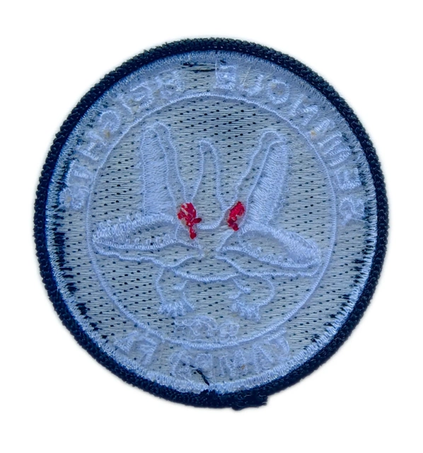 Seminole Heights Tampa FL Alligator Logo Embroidered Patch-Back Side