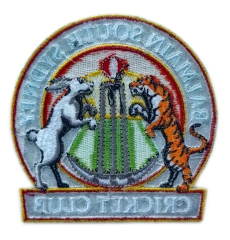 Balmain South Sydney Cricket Club Embroidered Patch (3.8" W x 3.9" H)-Back Side