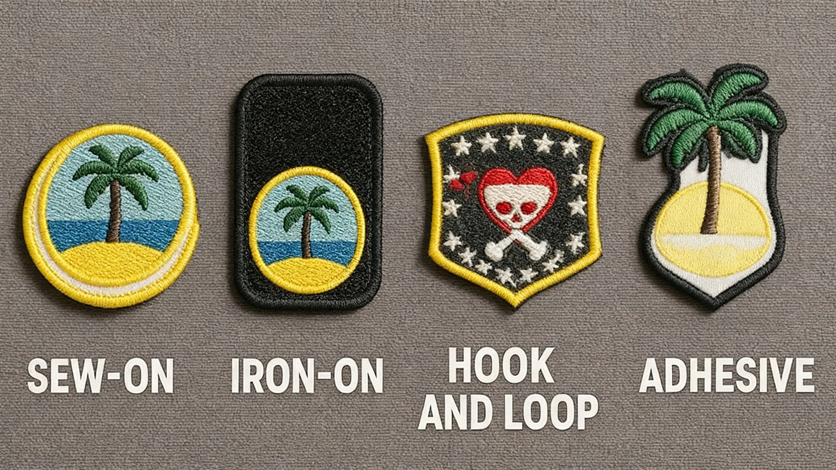 Embroidered Patches Backing: All You Need to Know About Iron-On, Velcro & More