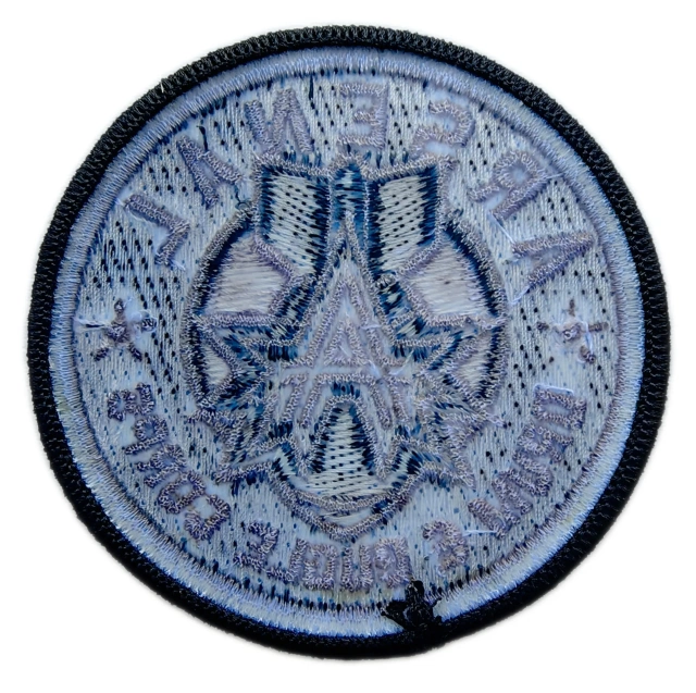 Arsenal Drum & Bugle Corps Official Logo Embroidered Patch (3" W x 3" H)-Back Side