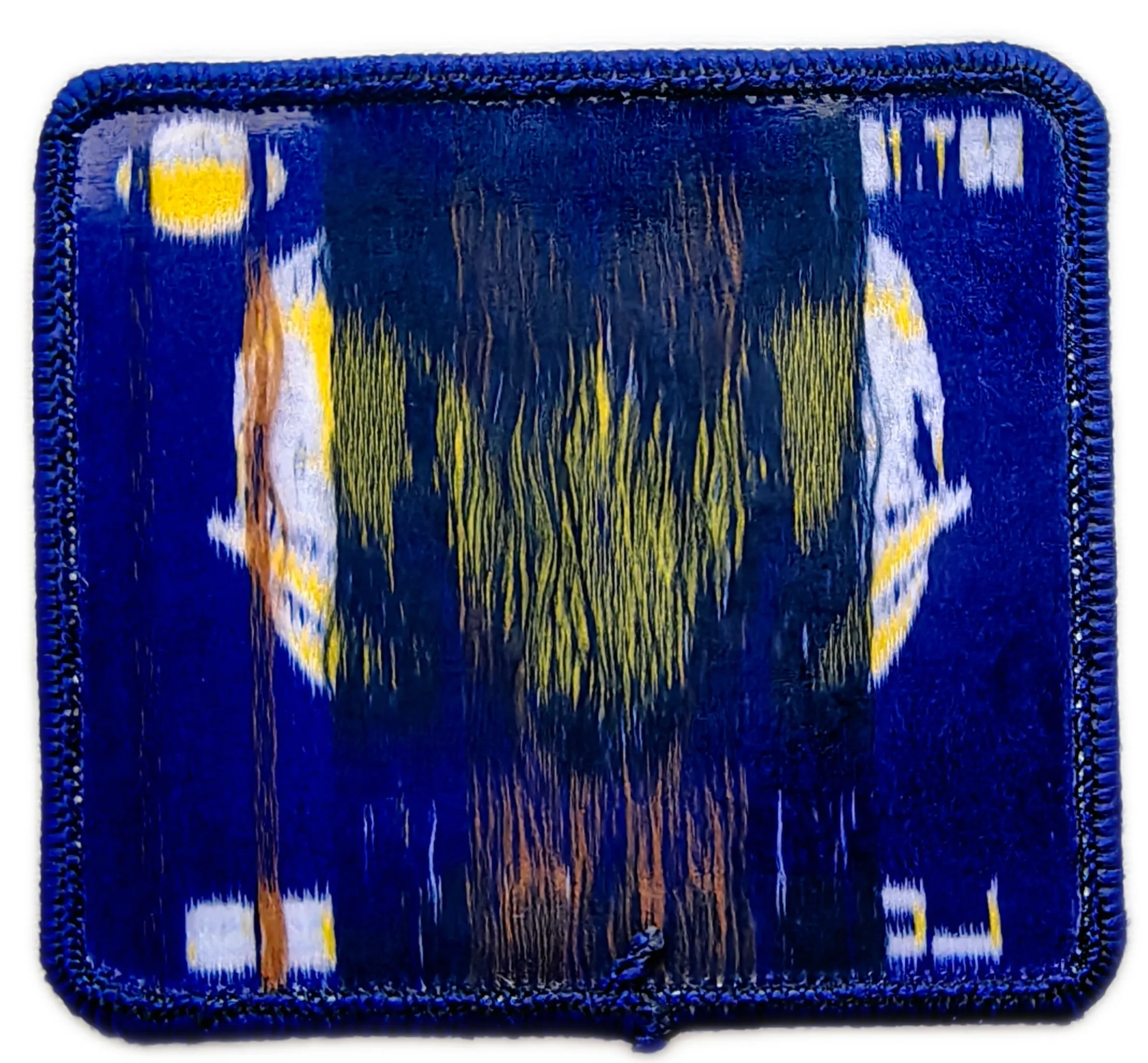 Los Angeles Rams Vintage Logo Woven Patch (2.6" x 2.35")-Back Side