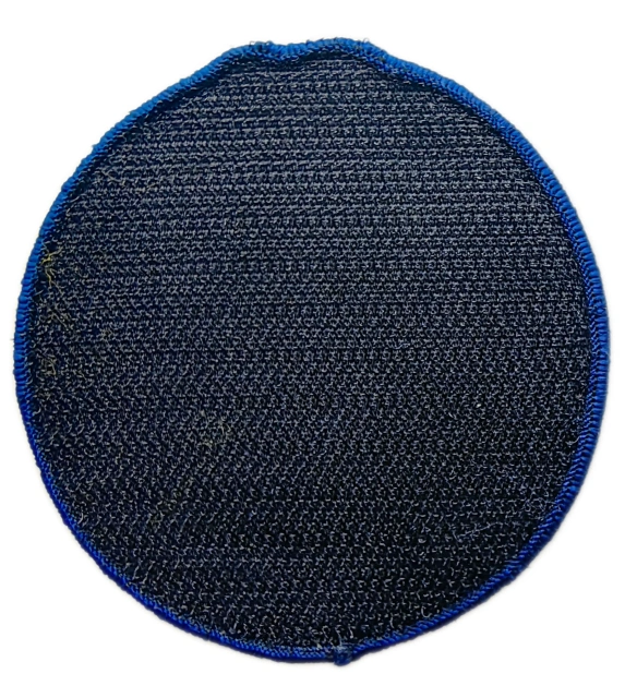 "Les Sentinelles de la Nation" Association Morale Patch (3.1" x 3.3", Hook Velcro)-Back Side