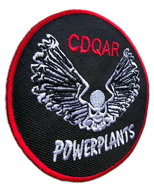 USMC CDQAR Powerplants Division Insignia Patch (3" x 3", Hook Velcro)-Left Side