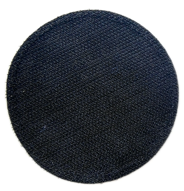 E2 Field Gear Elephant Logo Embroidered Morale Patch (3.15" x 3.15", Hook Velcro)-Back Side