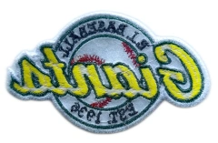 Embroidered “E.L. BASEBALL Giants” Patch (4.4"W × 2.65"H)-Back Side