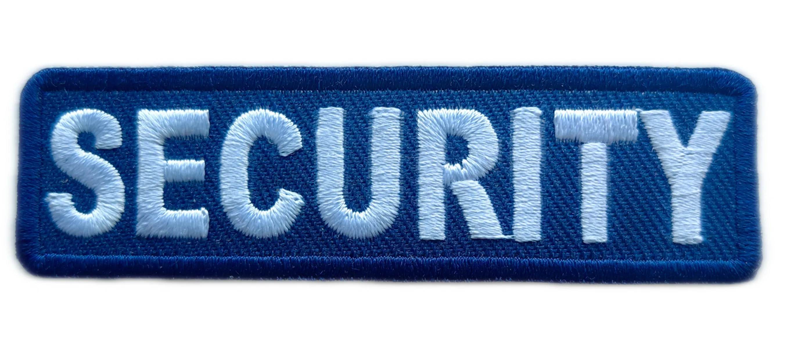 Embroidered SECURITY Badge Patch 3.4W x 0.95H - Durable Security ...