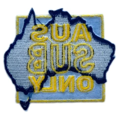 Wilderness Peak Embroidered Patch – Mountain Adventure Badge for Gear & Apparel-Back Side