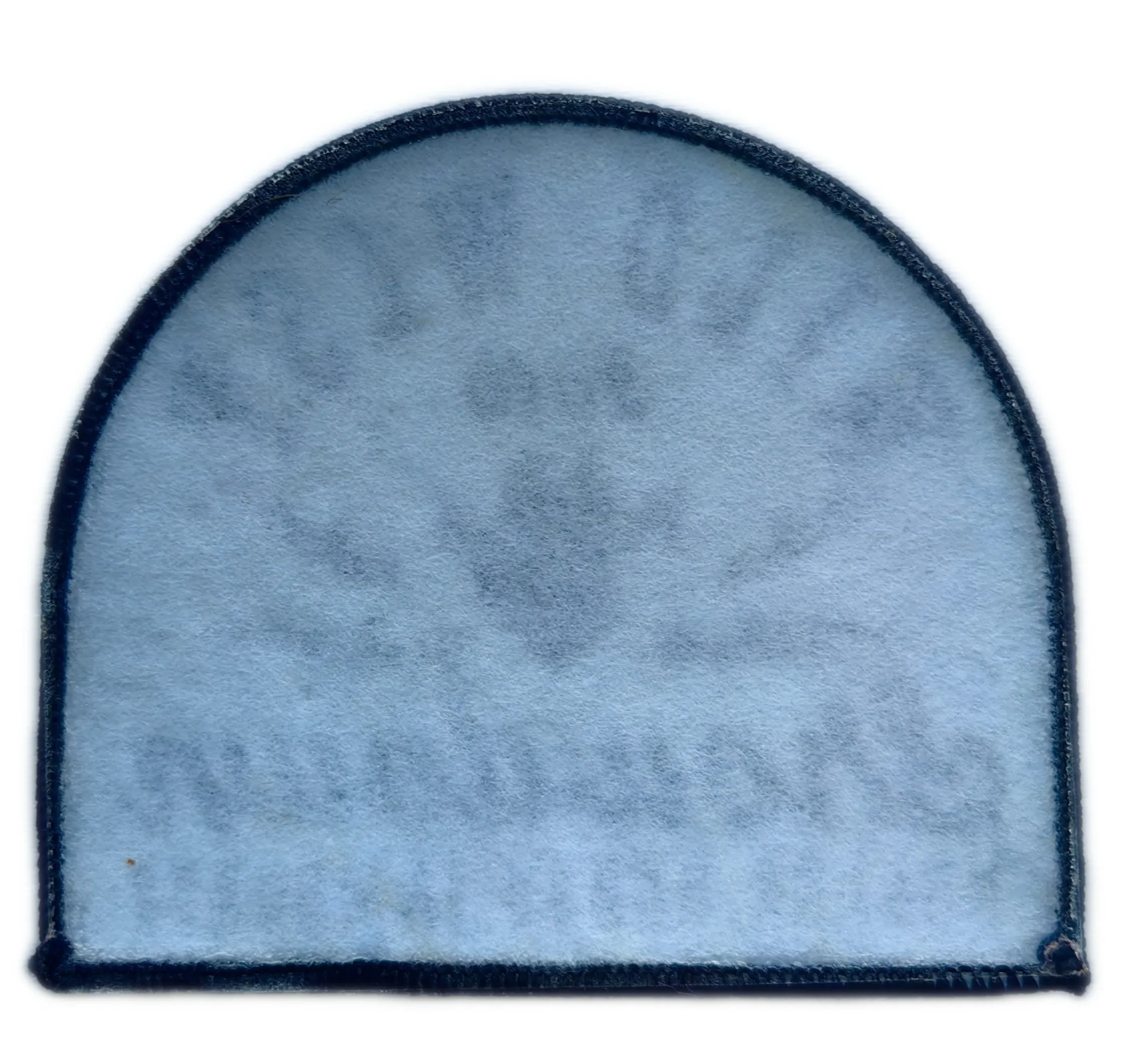Wild West Showdown 3.4"W x 3"H Roller Derby Jamboree Woven Patch-Back Side