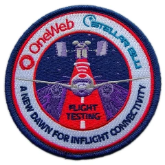 Customizable NASA STS-32 Space Shuttle Columbia Mission Embroidered Patch (3.5”W x 3.5”H, Merrowed Border)-Front Side