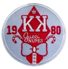Custom Embroidered Fraternity/Social Club Patch: "Knupes" Display Sample-Front Side