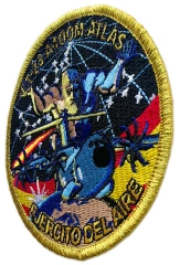 Custom Embroidered Spanish Air Force T.23 A400M Atlas Military Squadron Patch Display Sample-Right Side
