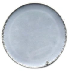 Custom Sublimated Skydiving Memorial Patch: Bob Buquor Memorial Star Crest 55th Anniversary Display Sample-Back Side