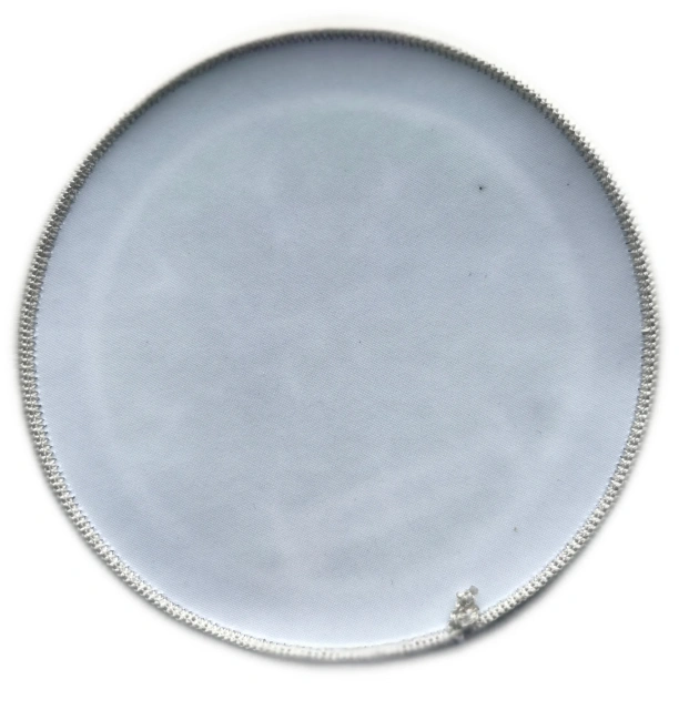 Custom Sublimated Skydiving Memorial Patch: Bob Buquor Memorial Star Crest 55th Anniversary Display Sample-Back Side