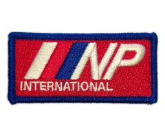 Custom Embroidered "IINP International" Logo Patch (Manufacturing Sample)-Front Side