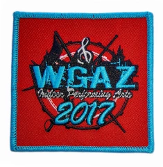 Custom Embroidered WGAZ Indoor Performing Arts 2017 Event Patch (Display Sample)-Front Side